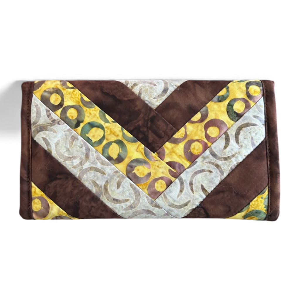 Hand Made Women’s Quilted Boho Grandma Chic Wallet